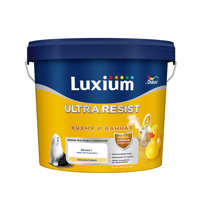 Ultra Resist Кухня и Ванная Полуматовая
