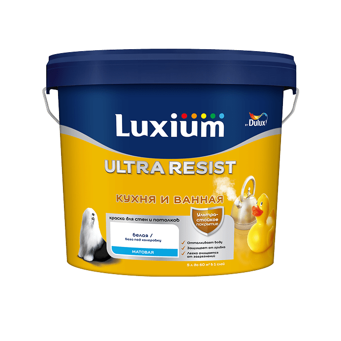 Ultra Resist Кухня и Ванная Матовая